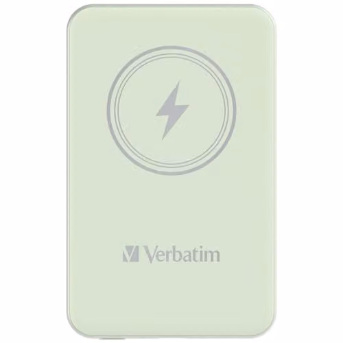 Verbatim Charge'n'Go Magnetic Power Bank 5000mAh 15W PD20W USB-C Green