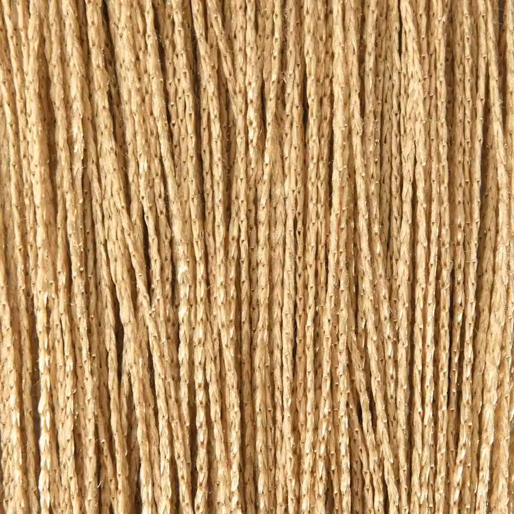 Berkfield Home String Curtains, 2 Pack, Beige, W: 140 cm, H: 250 cm – 2