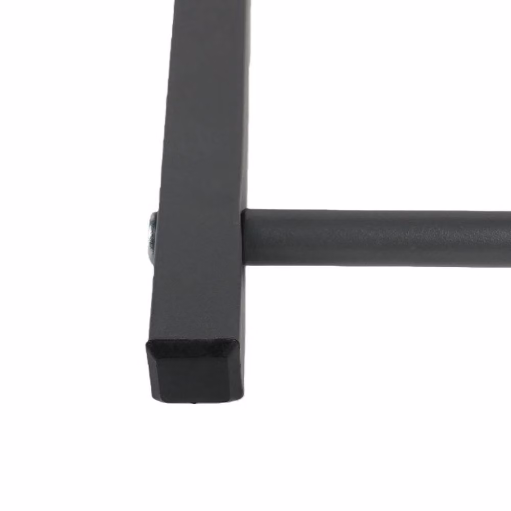 Kelvenix Black 2 Tier Metal Microwave Oven Rack Stand