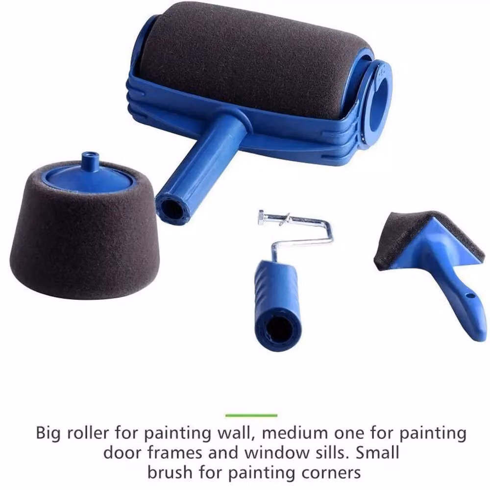 EONLION 8-Piece Blue Room Painting Roller and Brush Set – 3