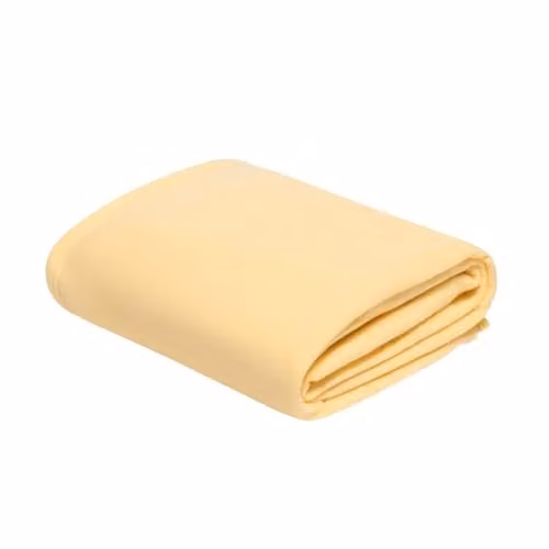 OHS Ultra Soft Polar Fleece Throw Blanket, Yellow, W/D/H: 150 x 200 cm