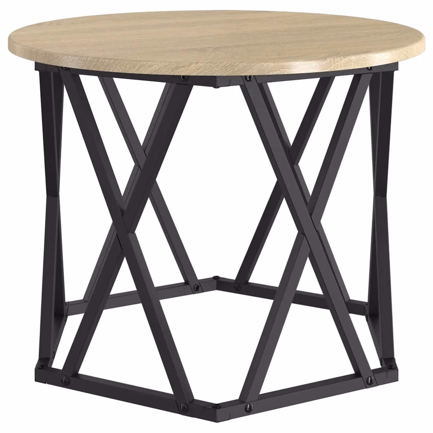 Berkfield Home Nesting Side Tables, Set of 3, Sonoma Oak Engineered Wood in Brown – 4