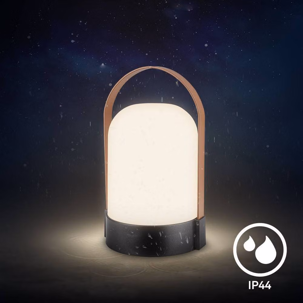 Briloner Anthracite Rechargeable Dimmable LED Table Lamp, W/D/H: 14.5 x 13.5 x 24 cm – 6