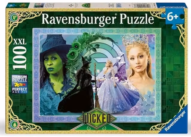 Ravensburger Wicked Floor Giant 100 Piece Jigsaw Puzzle in Multicolour and Green