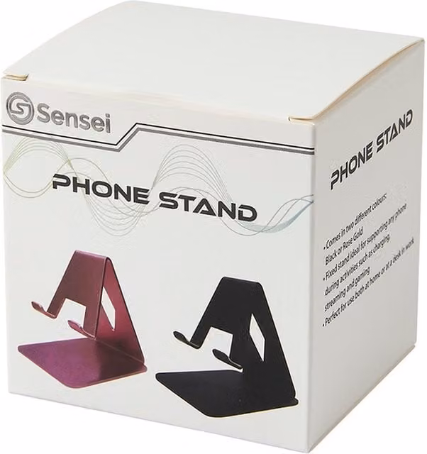 Sensei Phone Stand in Black and Gold