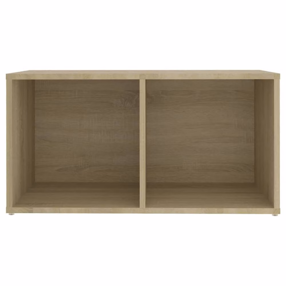 Berkfield Home Sonoma Oak TV Cabinet in Brown, W: 72 cm, D: 36.5 cm, H: 36.5 cm – 4