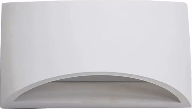 EONLION White Plaster LED Wall Lamp for Hallways and Bedrooms