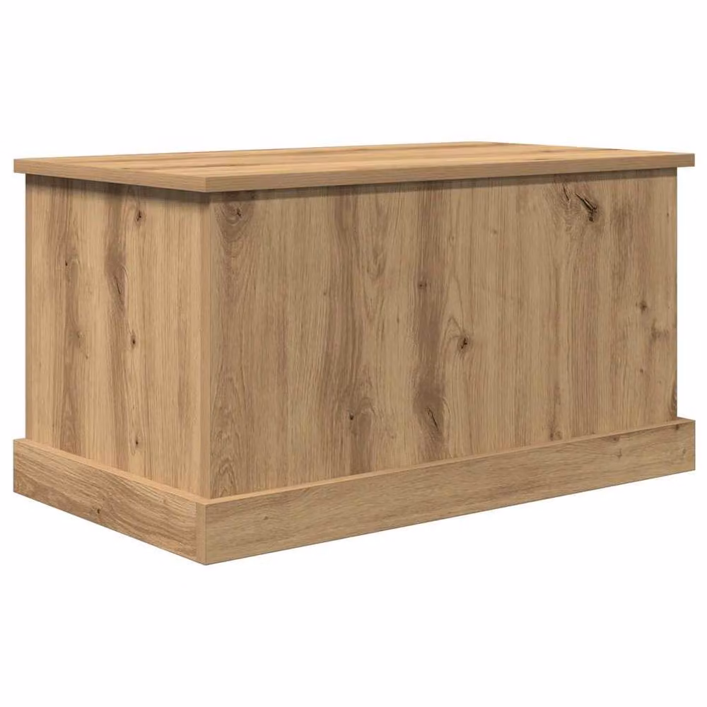 Berkfield Home Artisan Oak Storage Box in Brown, W/D/H: 70 x 40 x 38 cm – 2