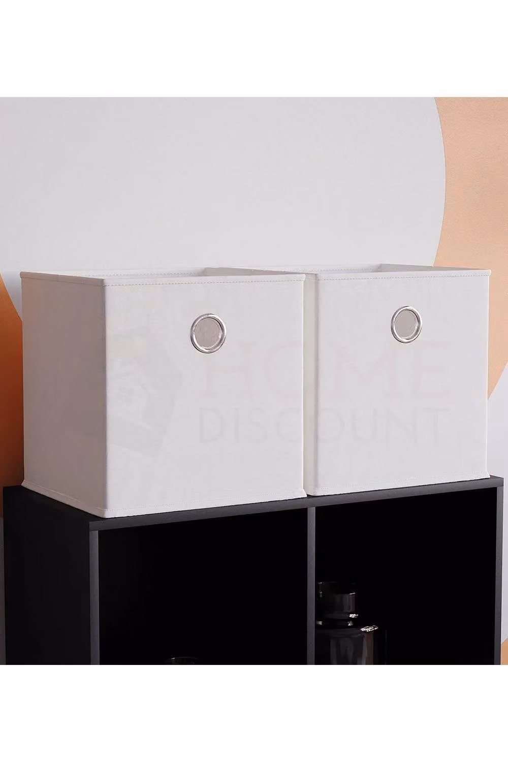 Vida Designs Seville Storage Ottoman in White Velvet Fabric – 3