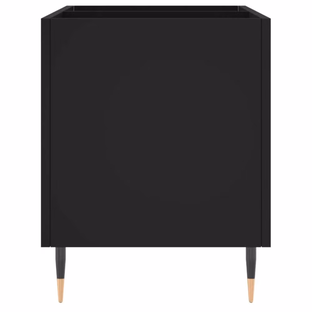 Berkfield Home Industrial Record Cabinet in Black, W: 74.5 cm, D: 38 cm, H: 48 cm – 3