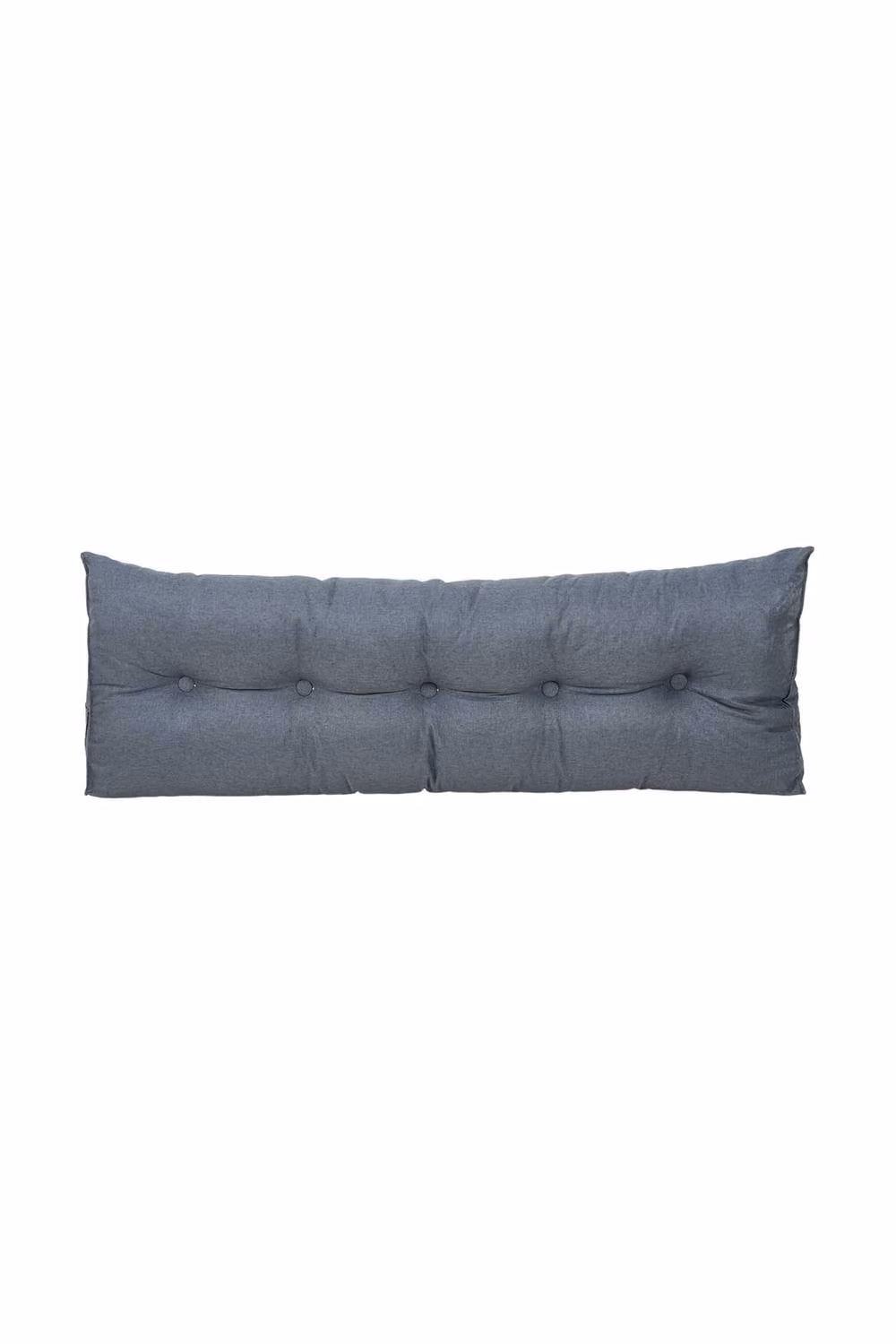 Living and Home Multifunctional Wedge Headboard Pillow with Side Pocket in Dark Grey, Large – 6