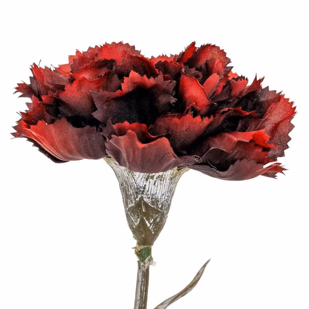Lemon Pavilion Red Carnation Artificial Flower Stem, W: 10 cm, D: 10 cm, H: 56 cm – 2