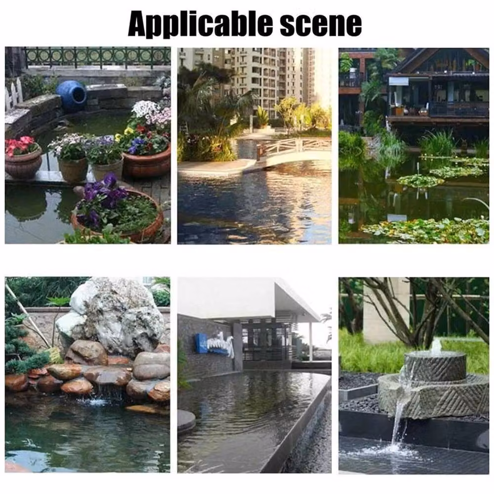 SPETLEK 1.8W Solar Fountain Pump for Garden Ponds, Pools and Aquariums in Black – 7