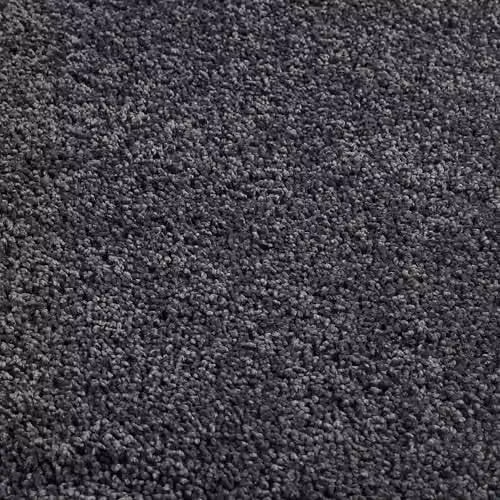 My Mat Anthracite Grey Non-Slip Washable Shaggy Pile Rectangular Rug W: 100 cm, L: 150 cm – 2