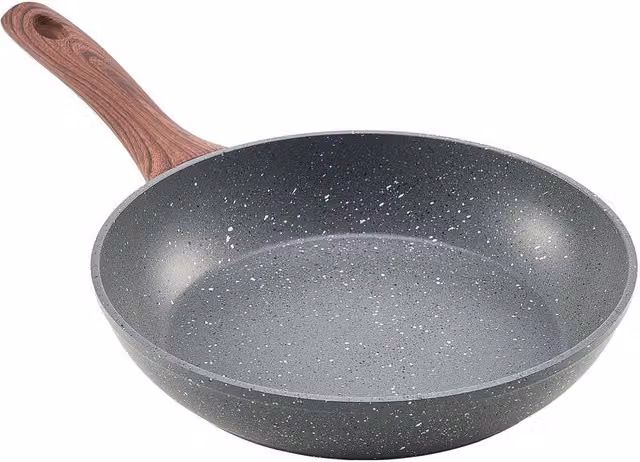 VEVOR 3 Piece Nonstick Aluminium Frying Pan Set in Grey