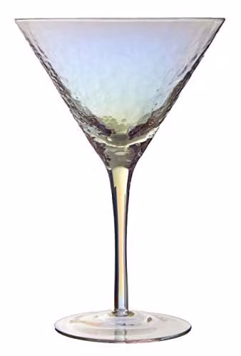 Orsina Aurora Set of Two Transparent Cocktail Glasses