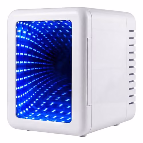 Spector 4L Mini Portable Fridge and Cooler/Warmer in White