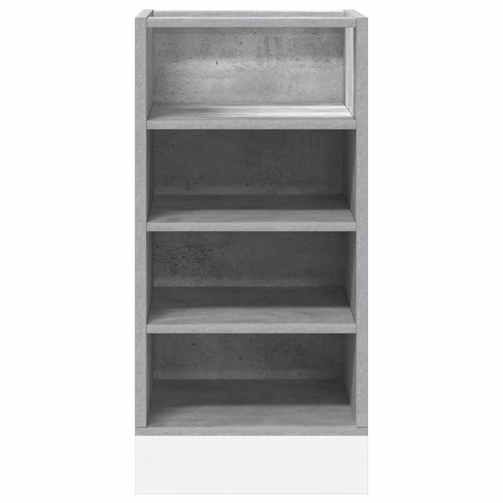 Berkfield Home Industrial Kitchen Base Unit in Matt Grey MDF, W/D/H: 40 x 44.5 x 81.5 cm – 2