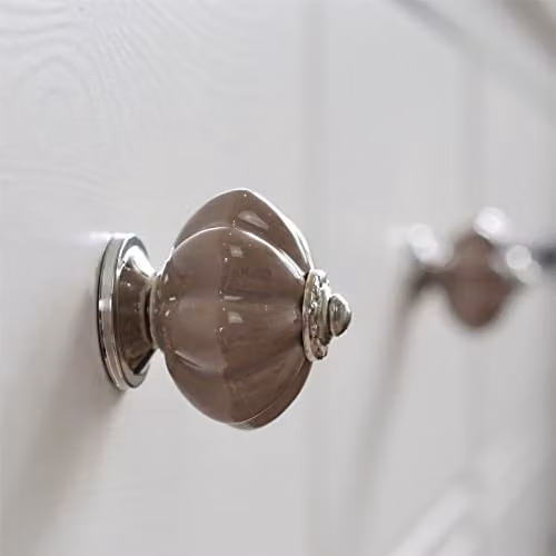 Nicola Spring Polished Grey Ceramic Cabinet Knobs, Pack of 6 – 2