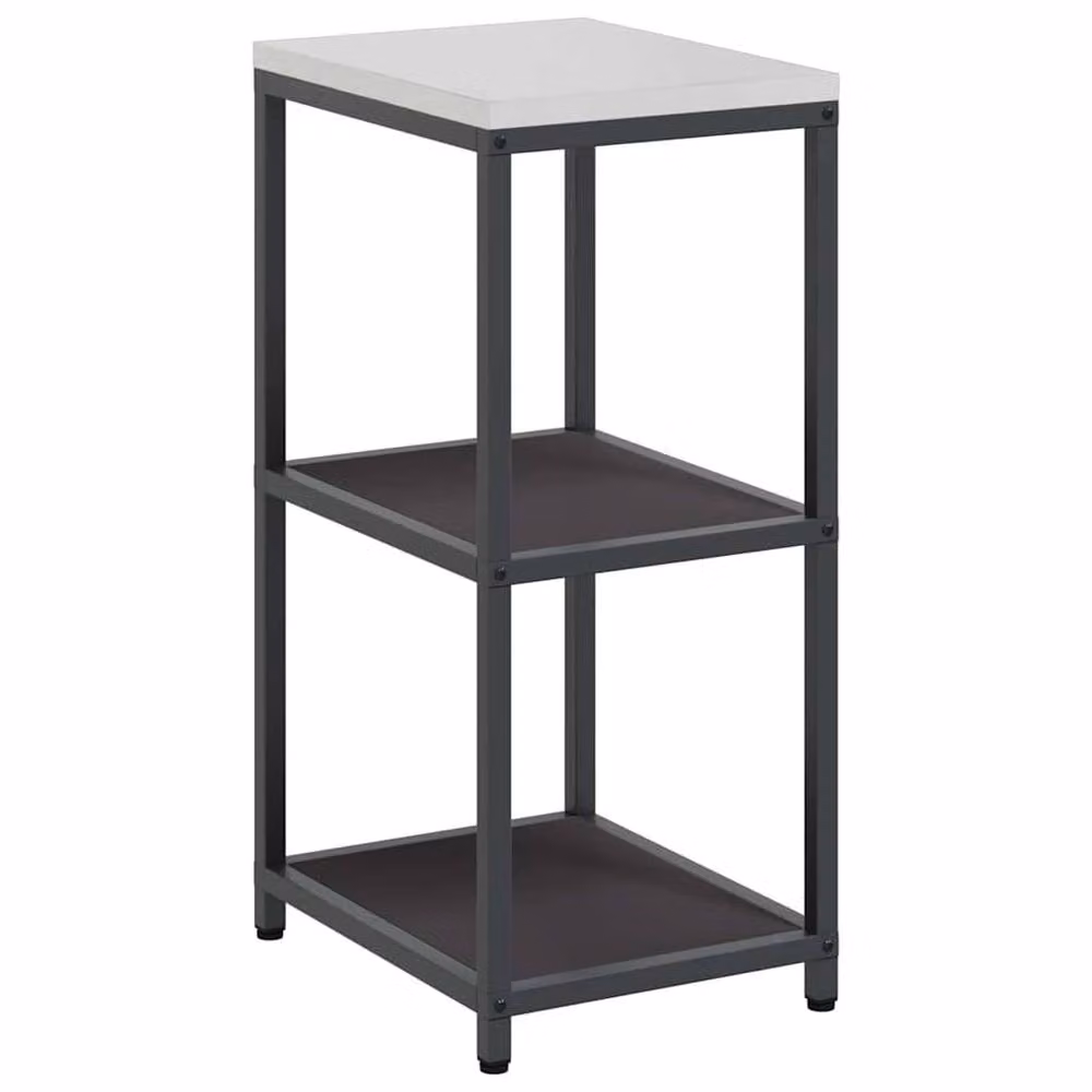 Berkfield Home Kitchen Storage Shelf in Charcoal Anthracite Matt Metal – 3