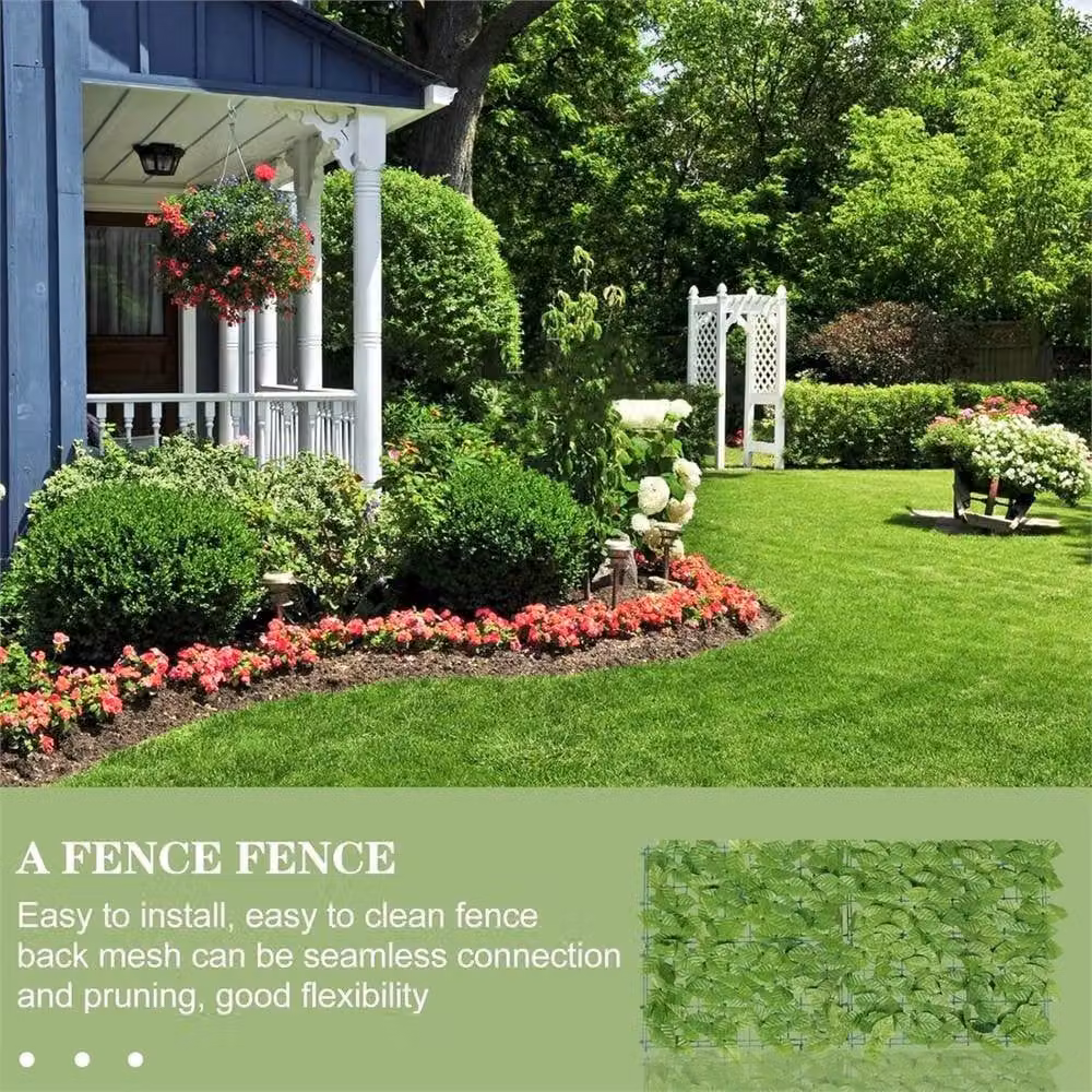 Nordara Green 3M Artificial Ivy Hedge Privacy Screen for Fence and Wall – 2