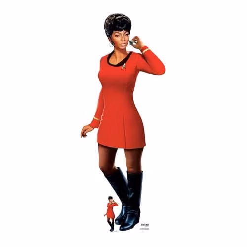 Star Cutouts SC4675 Uhura Cardboard Cut Out, Height: 167 cm – 1