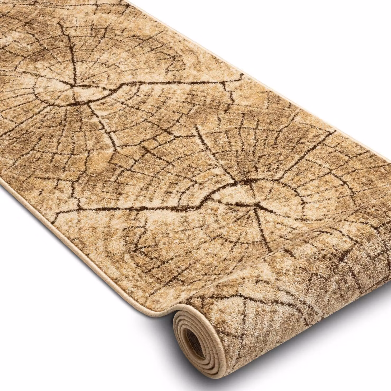 RugsX Karmel Tronko Brown Wood Look Runner, W: 120 cm, L: 300 cm – 2