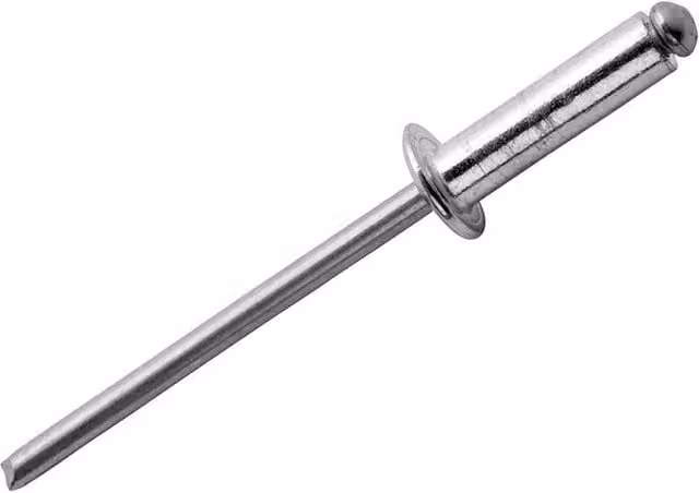 Rapid High Performance Aluminium and Steel Rivets in Silver and Multicolour