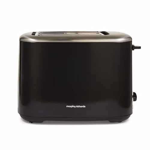 Morphy Richards Equip 2 Slice Toaster with Defrost, Reheat and Browning Controls, Black – 1