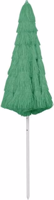 Berkfield Home Hawaii Beach Umbrella in Green, 300 cm