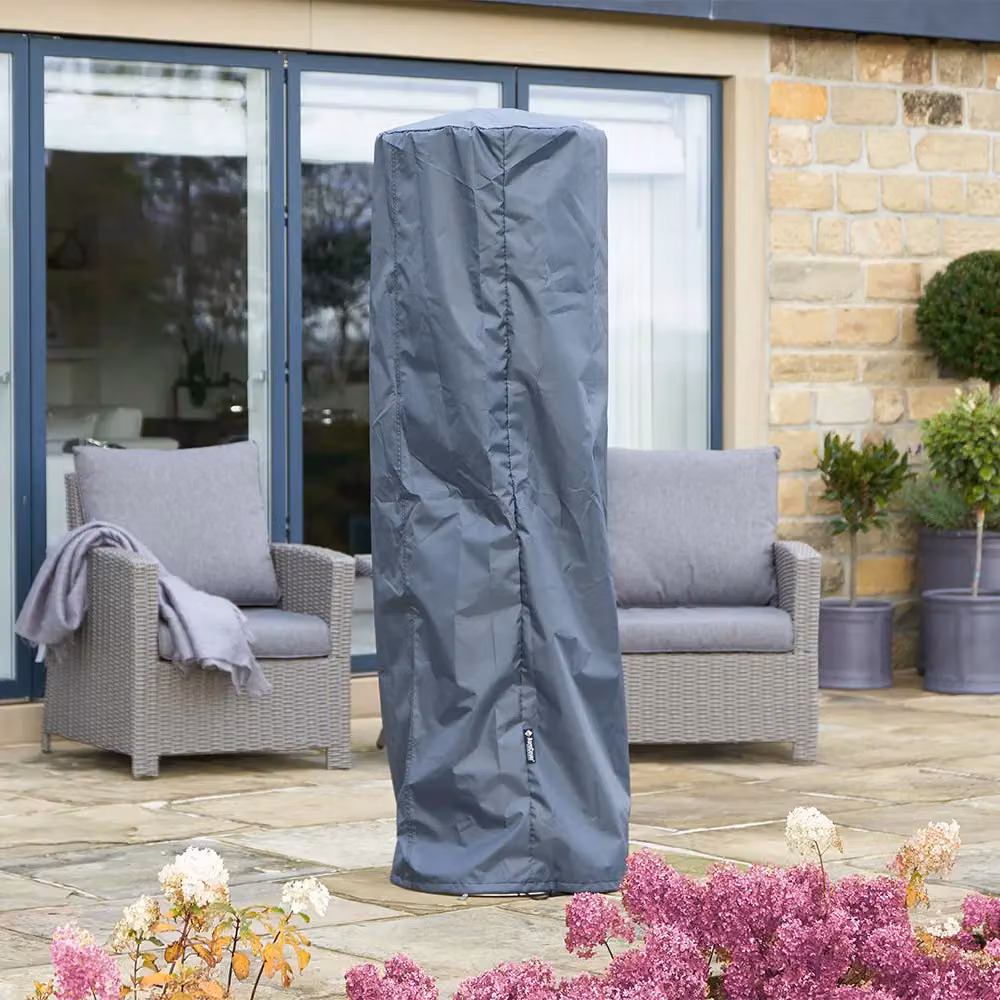 Ruma AeroCover Cylinder Breathable Lightweight Polyester Patio Heater Cover in Dark Grey – 2