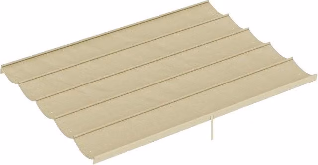SPETLEK Beige Replacement Canopy Cover for 4x3m Pergola Frame, W/D/H: 100 x 100 cm