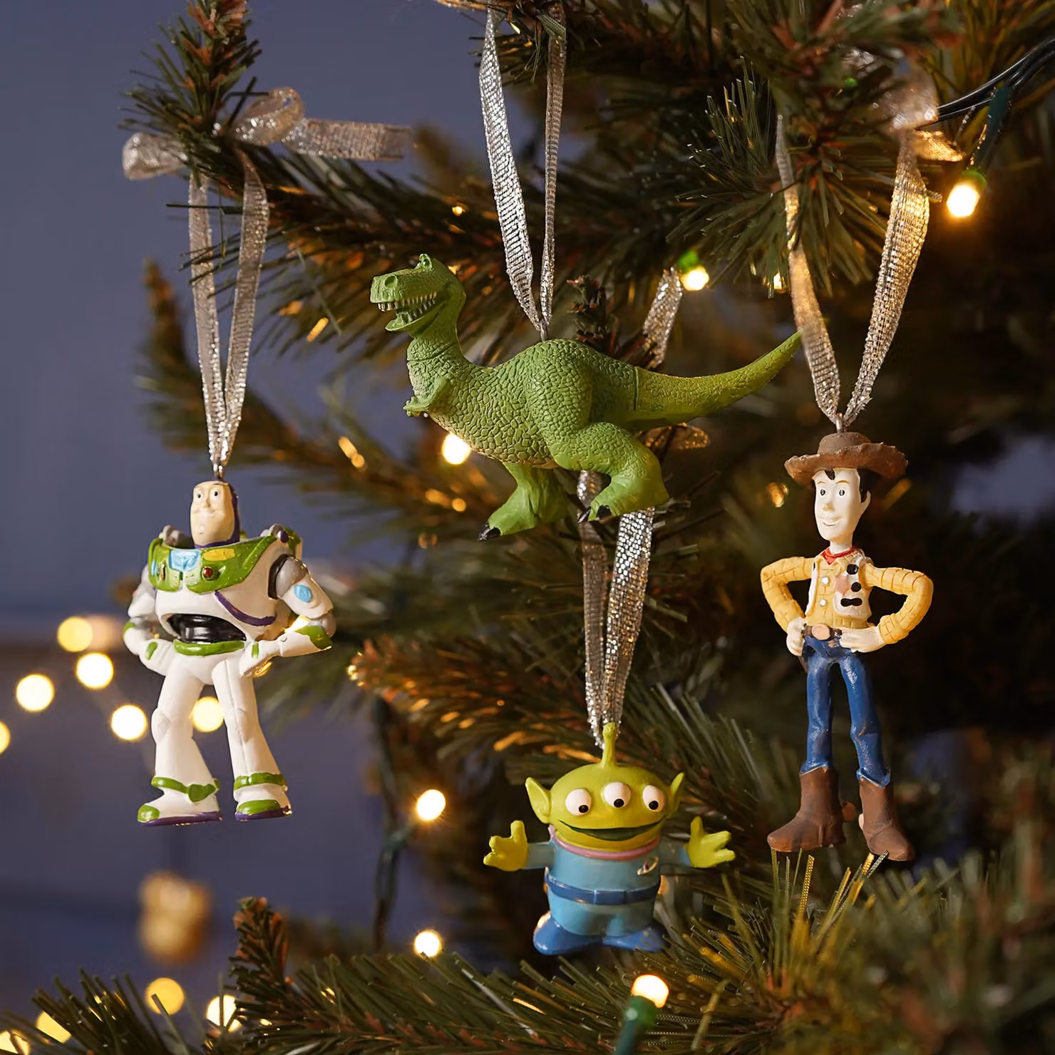 Disney Set of 4 Multicolour Toy Story Animal Hanging Decorations – 2