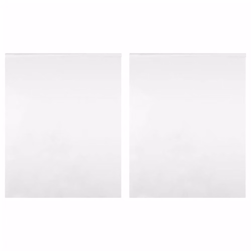 Berkfield Home Silver Self-Adhesive Mirror Window Film, 2 Pack, W: 45 cm x H: 150 cm