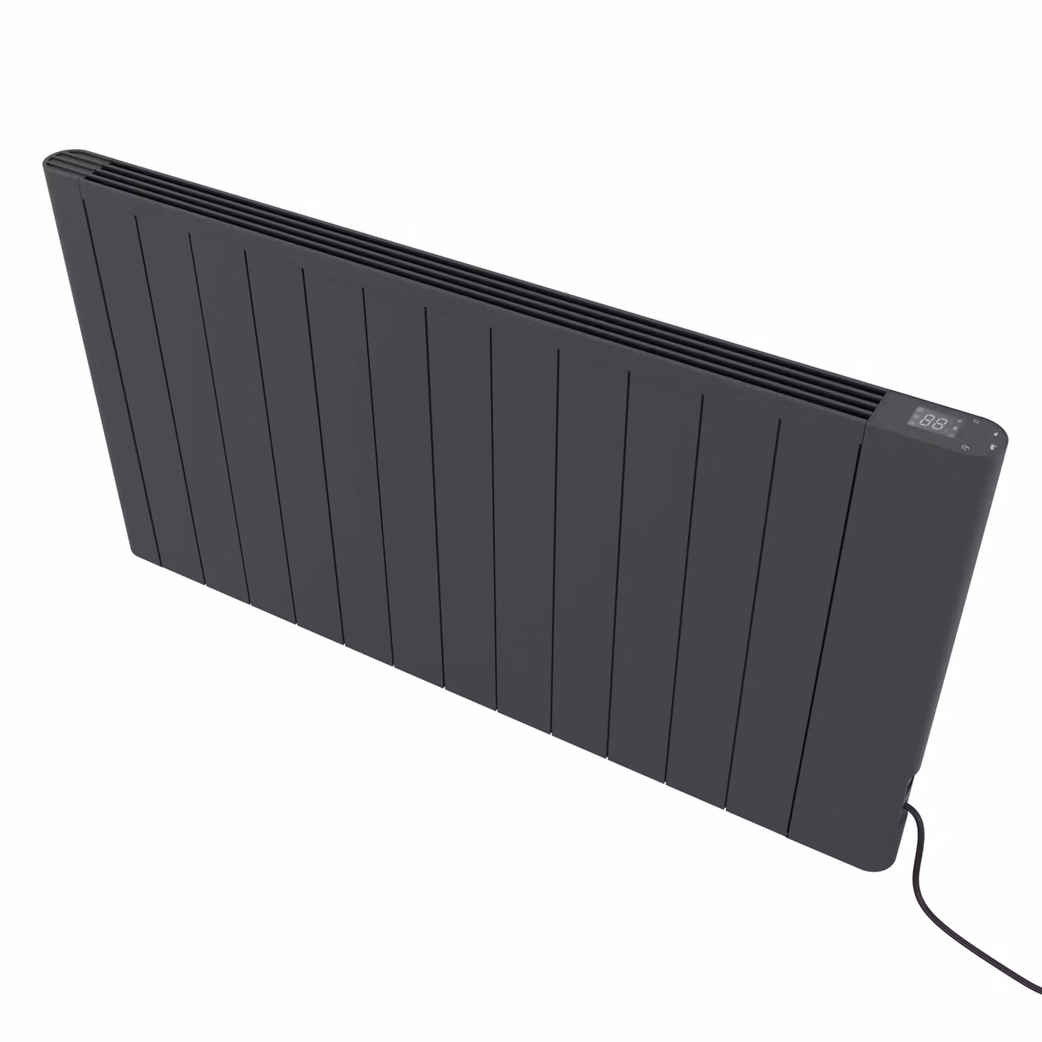 Agadon Riley Grey Electric Convector Panel Radiator, W/H/D: 58.0 x 59.0 x 58.0 cm – 2