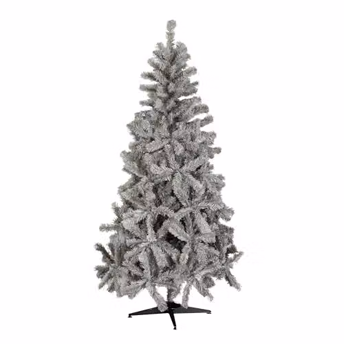 Samuel Alexander Modern Organic Grey and Green Christmas Tree, Height: 180 cm – 5