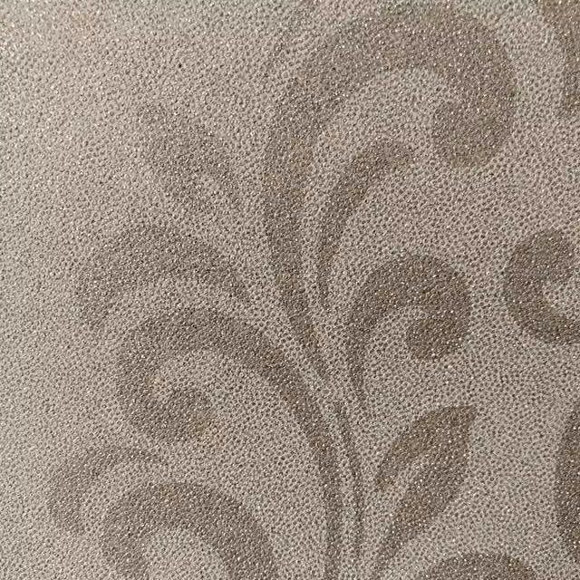 Lipsy London Modern Abstract Damask Vinyl Floor Tiles in Yellow and Beige