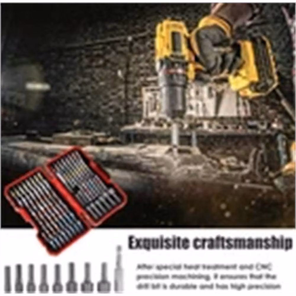 Nordara 83-Piece Magnetic Screwdriver Bit Set in Silver, W/D/H: 100 x 400 x 400 cm – 4