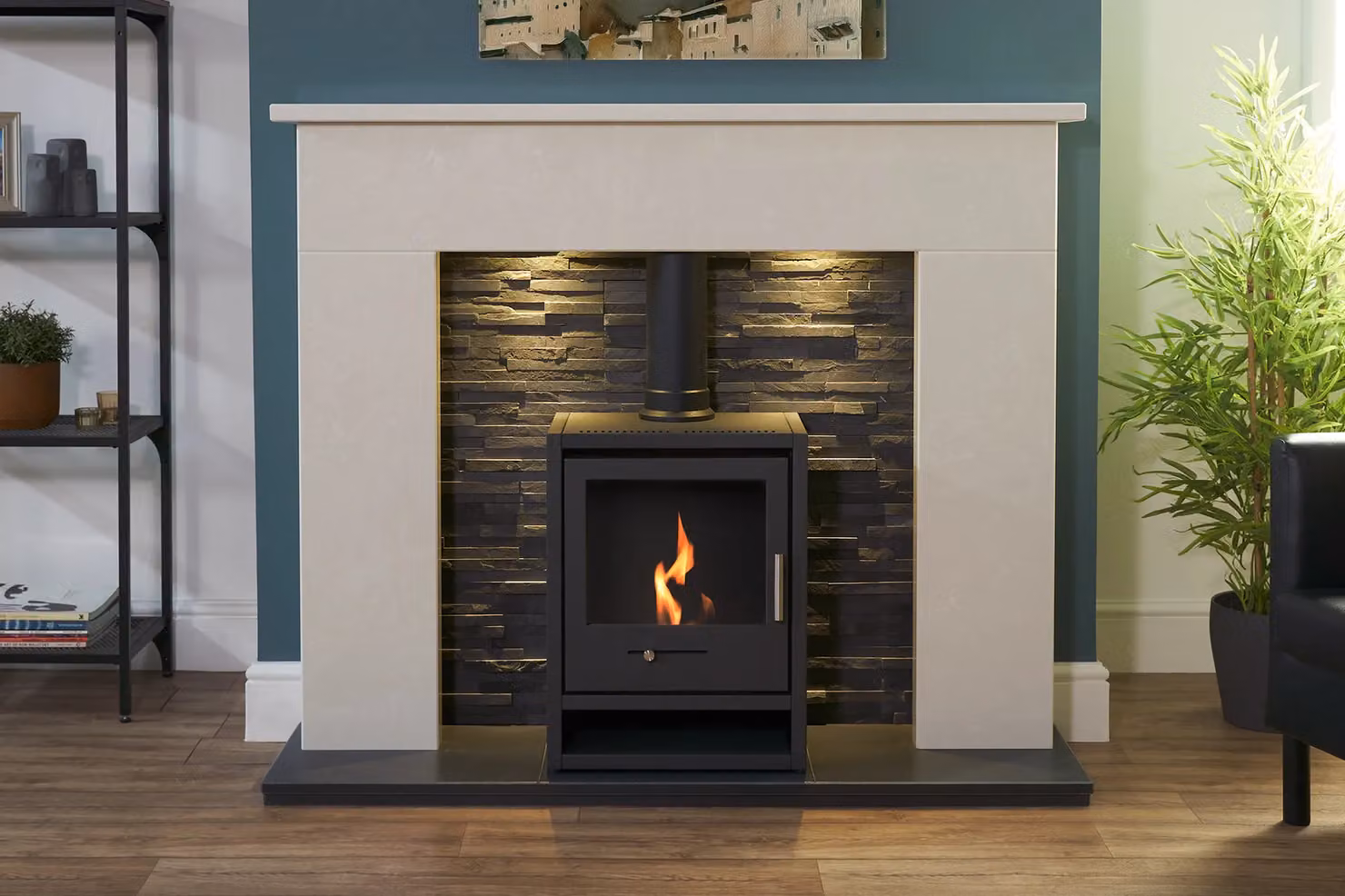 OKO S1 Bio Ethanol Stove in Anthracite and Black – 2