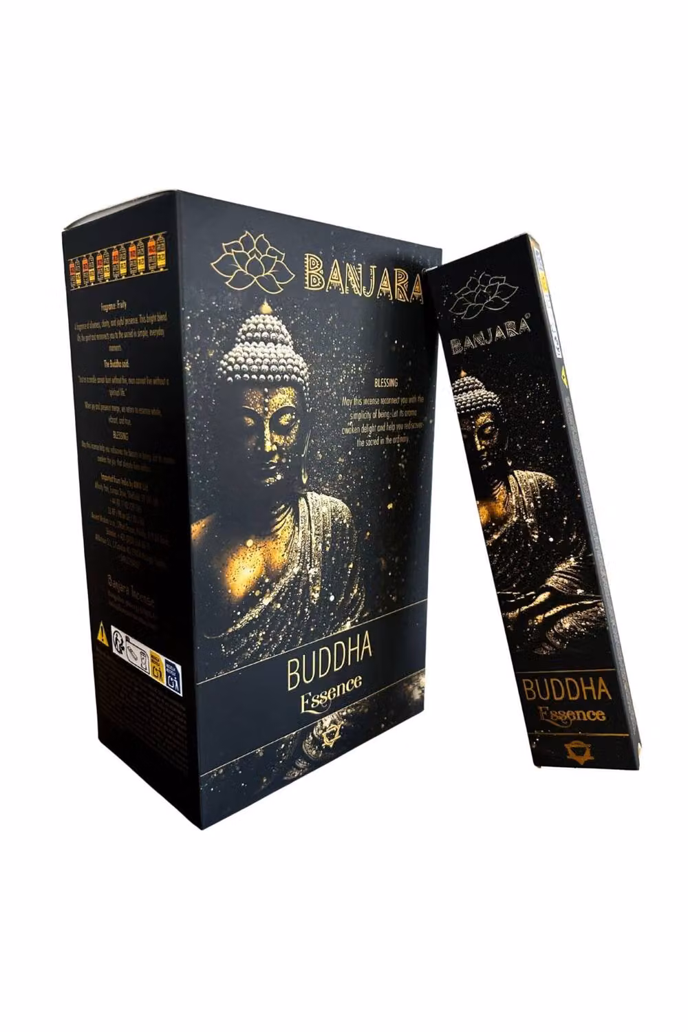 KDMD Banjara Buddha Essence Natural Herbal Incense Sticks in Black – 2