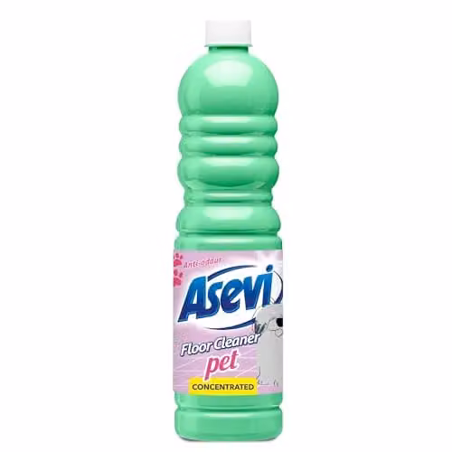 Asevi Concentrated Pet-Friendly Floor Cleaner Liquid, Green, 1.06 l