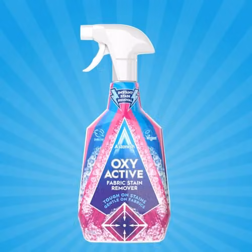 Astonish Oxy Active Fabric Stain Remover Spray, Pink Blossom, 750ml – 2