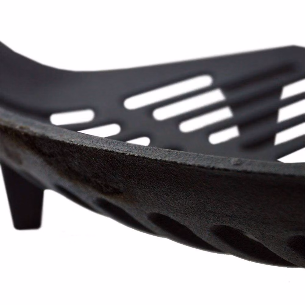 Kelvenix Cast Iron Fire Grate in Black, 35.56 x 35.56 cm – 3