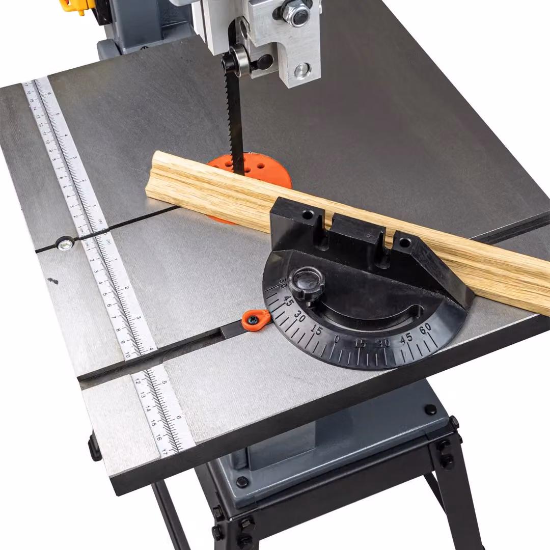 SIP 10 Inch Wood Bandsaw in Silver, Grey and Multicolour, H: 25.4 cm – 6