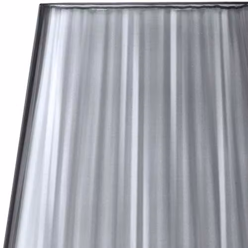 LSA International Zinc Vase in Grey, Handmade Mouthblown Glass, Height: 28 cm – 2
