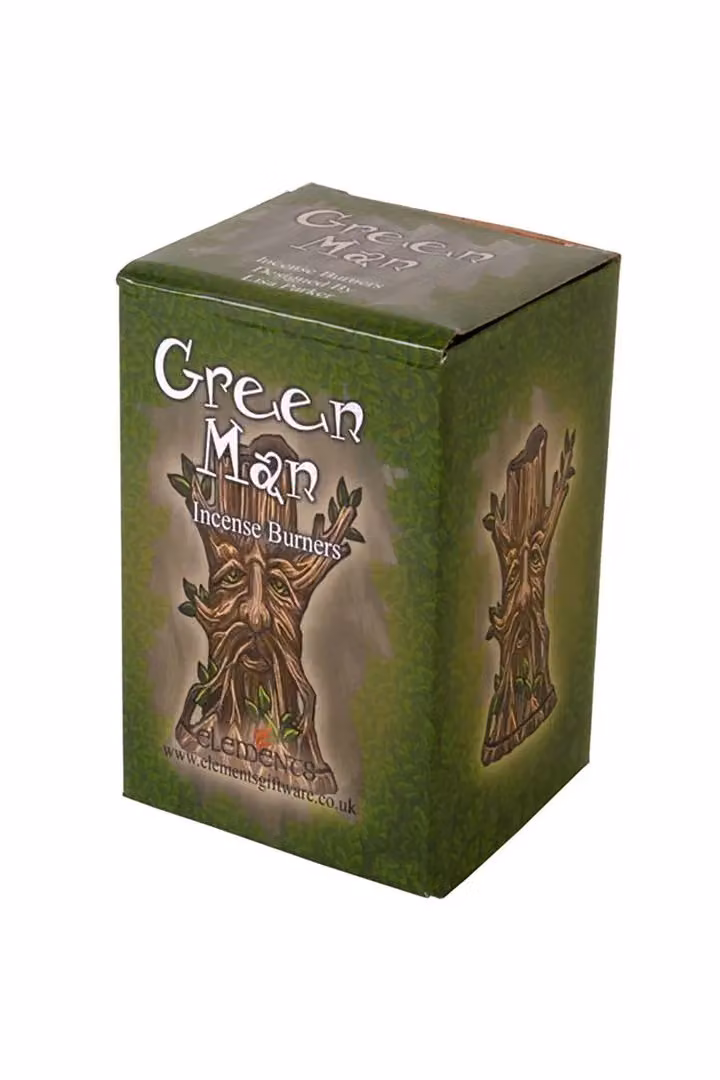KDMD Tree Man Incense Cone Holder in Brown Ceramic and Plastic – 2
