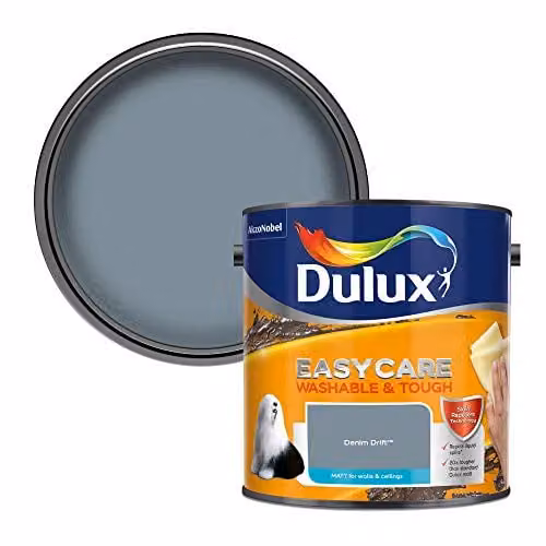 Dulux Blue Matt Dispersion Emulsion Paint, 2.5L – 1