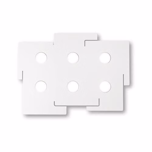 Ideal Lux Totem Modern 6 Light LED Ceiling Light in White – 1
