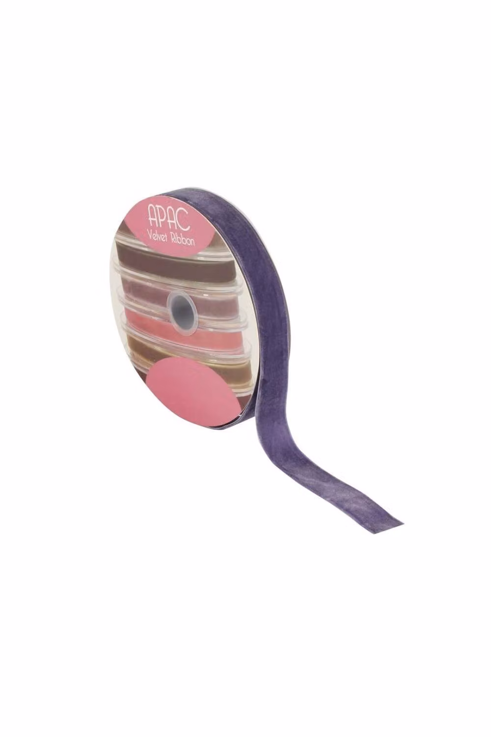 KDMD Dusky Purple Velvet Ribbon, Width: 2.5 cm, Length: 20 m – 3