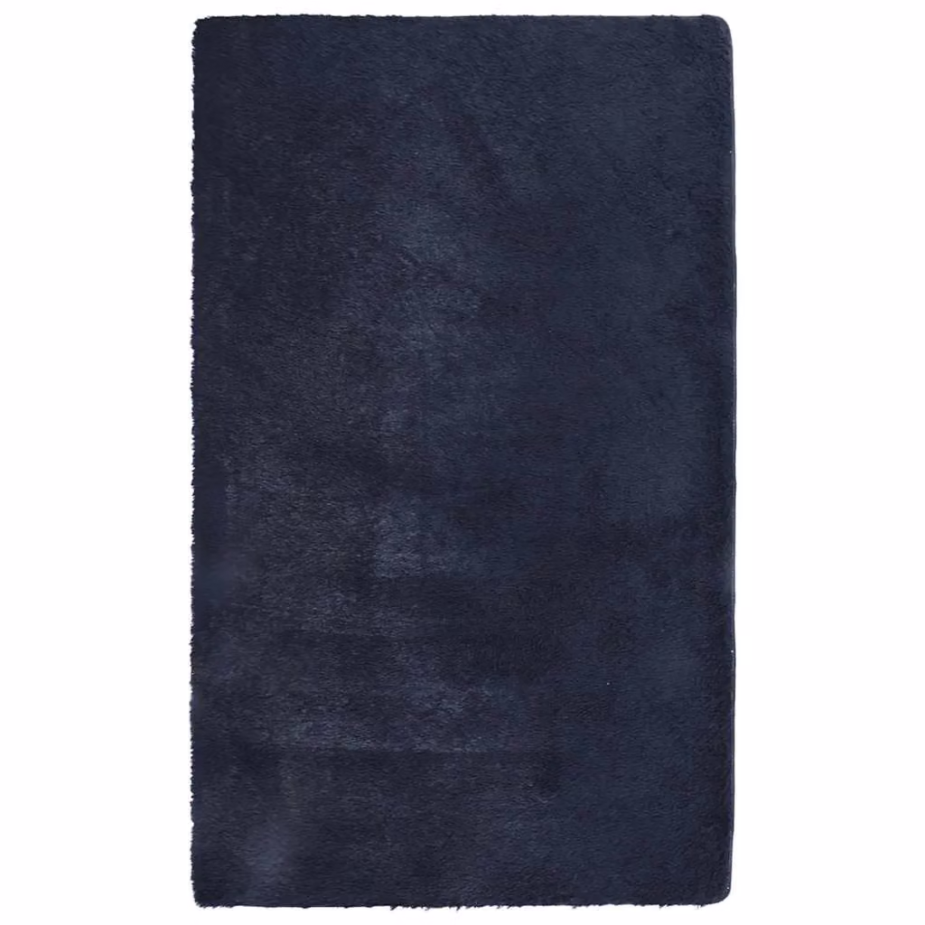 Berkfield Home NAVARRA Shaggy High Pile Rug, Blue, W: 80 cm x L: 150 cm – 2